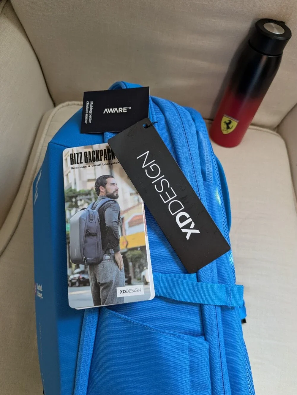 XD Design Bobby Bizz Backpack (Bitdefender Graphic) - Teal